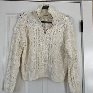 Lucky Cable Knit Sweater